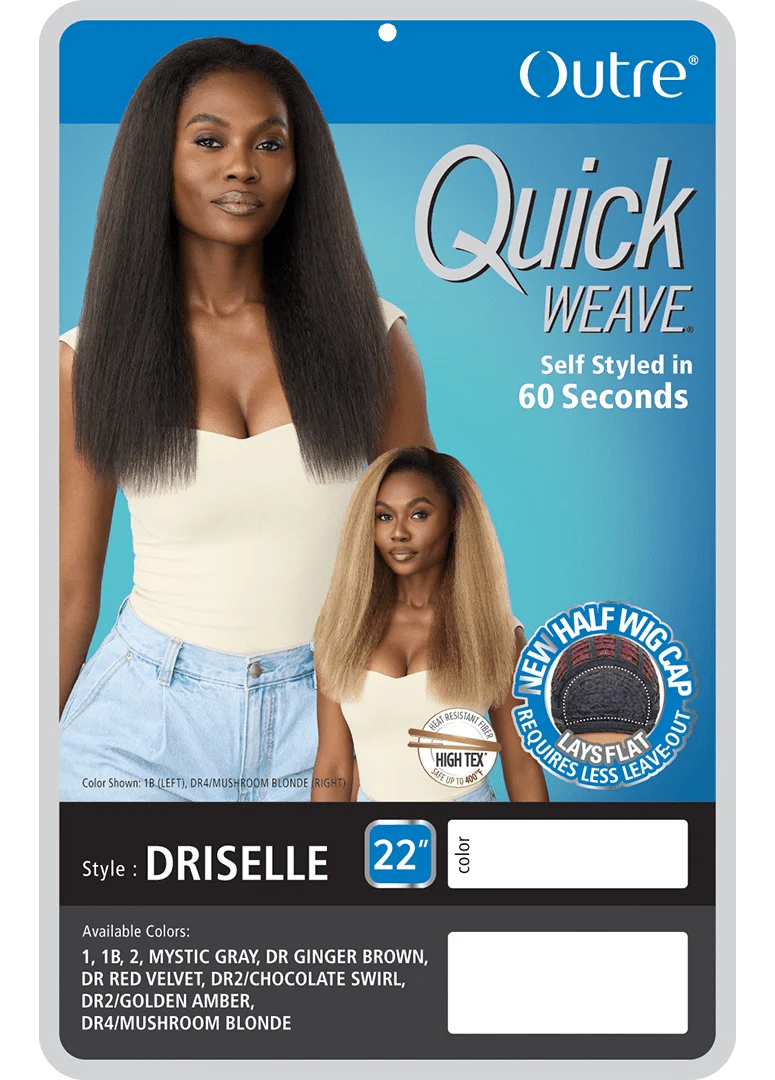 Outre Quick Weave Half Wig โ Driselle - Image 7