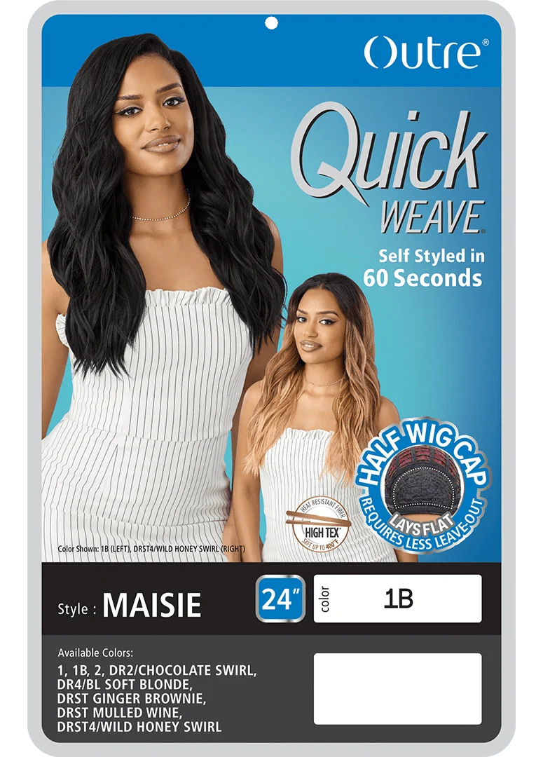 Outre Quick Weave Half Wig – Maisie - Image 6