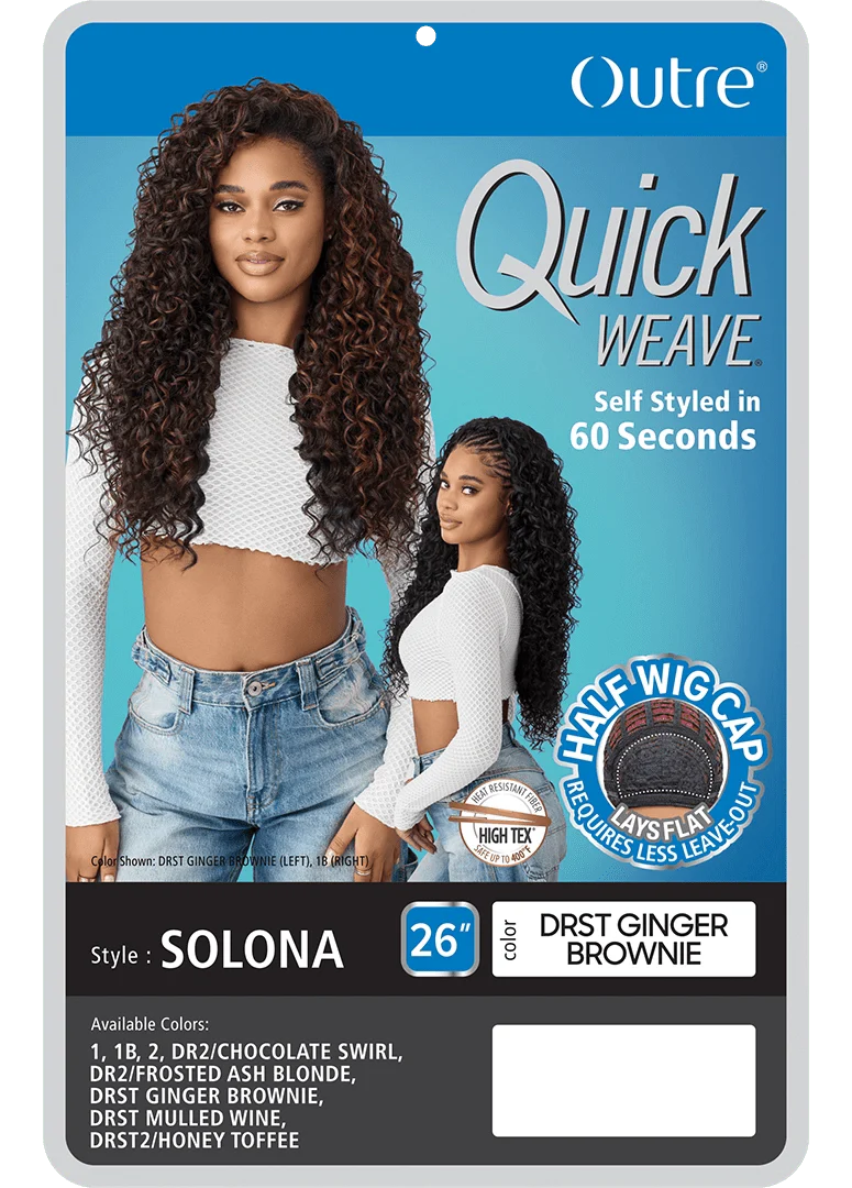 Outre Quick Weave Half Wig โ Solona - Image 6