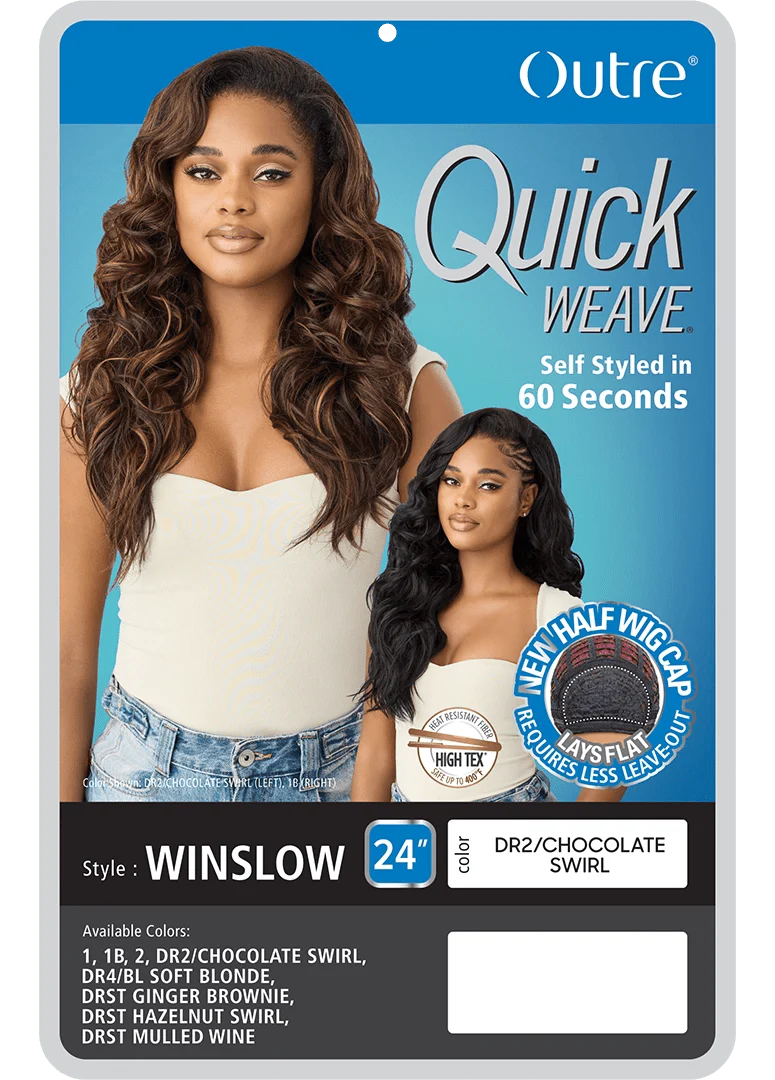 Outre Quick Weave Half Wig – Winslow - Image 7