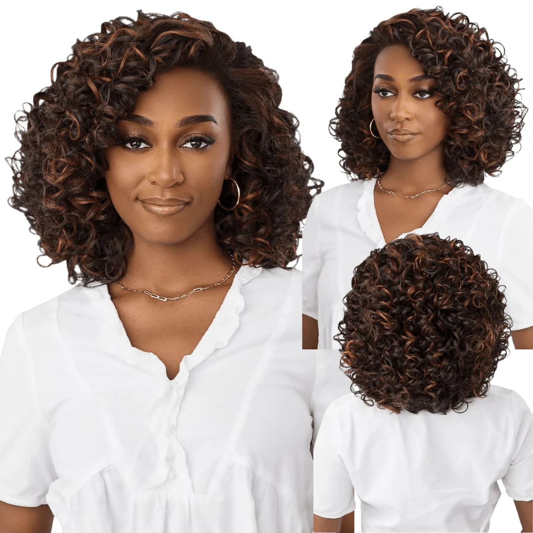 Outre Quick Weave Synthetic Half Wig โ Astoria