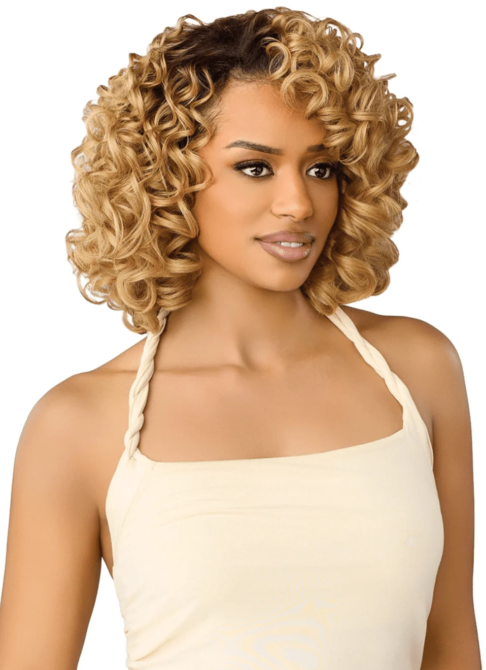 Outre Quick Weave Synthetic Half Wig - Darlina - Image 4