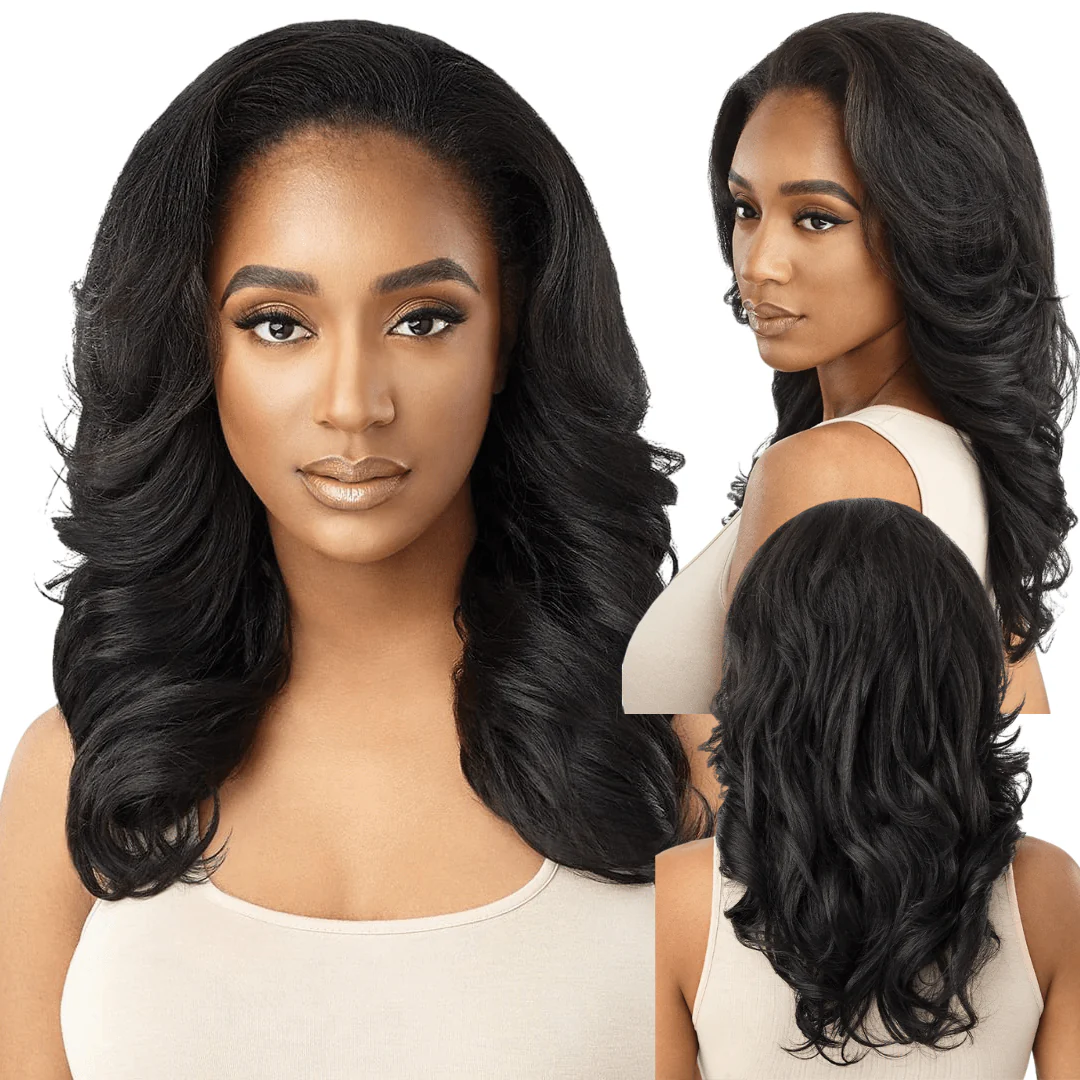 Outre Quick Weave Synthetic Half Wig - Neesha H305