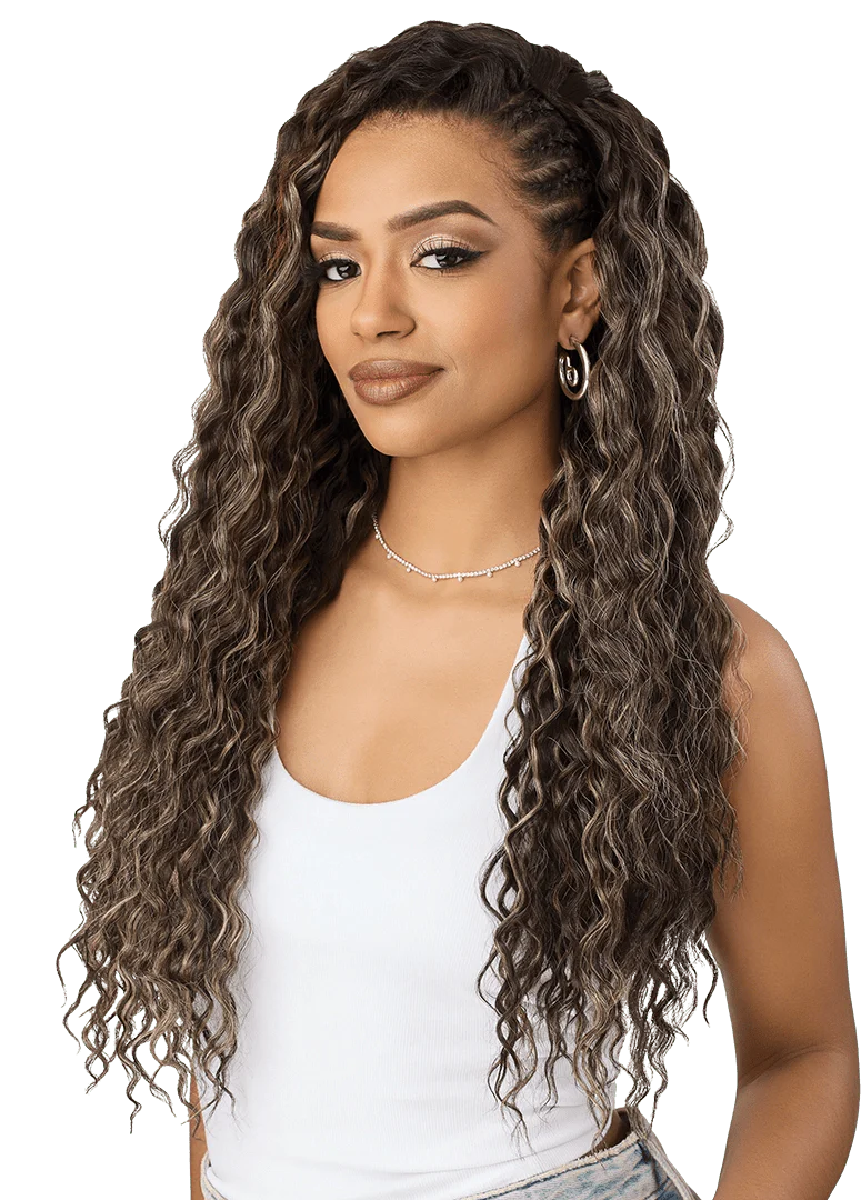 Outre Quick Weave Synthetic Half Wig โ Rosewell - Image 8