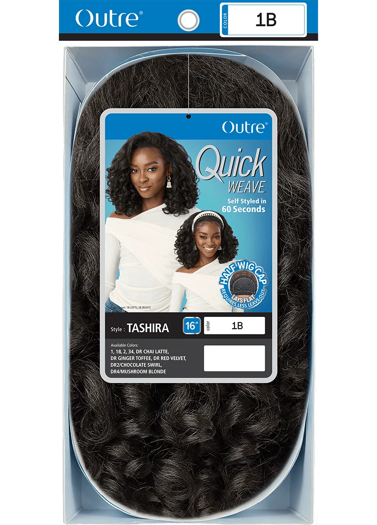 Outre Quick Weave Synthetic Half Wig – Tashira - Image 2