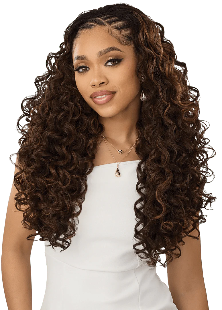 Outre Quick Weave Synthetic Half Wig โ Winslet - Image 5