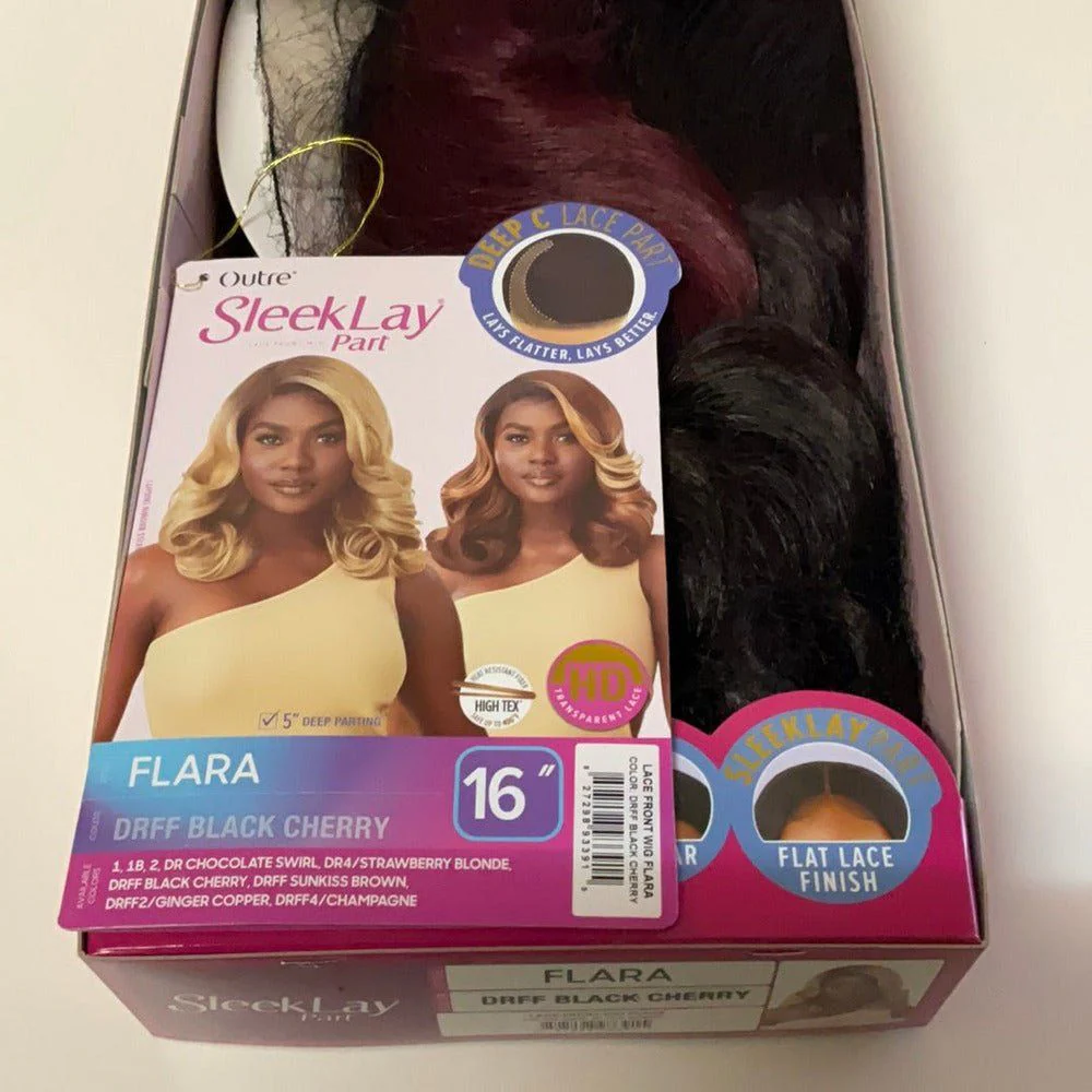 Outre Sleeklay Deep-C Synthetic Lacefront Wig - Flara - Image 7
