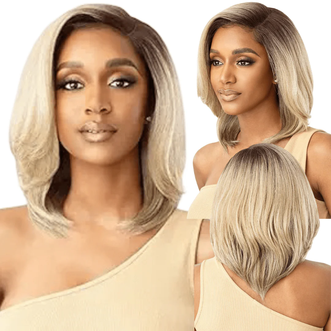 Outre Sleeklay HD Synthetic Deep-C Lace Part Wig - Ara