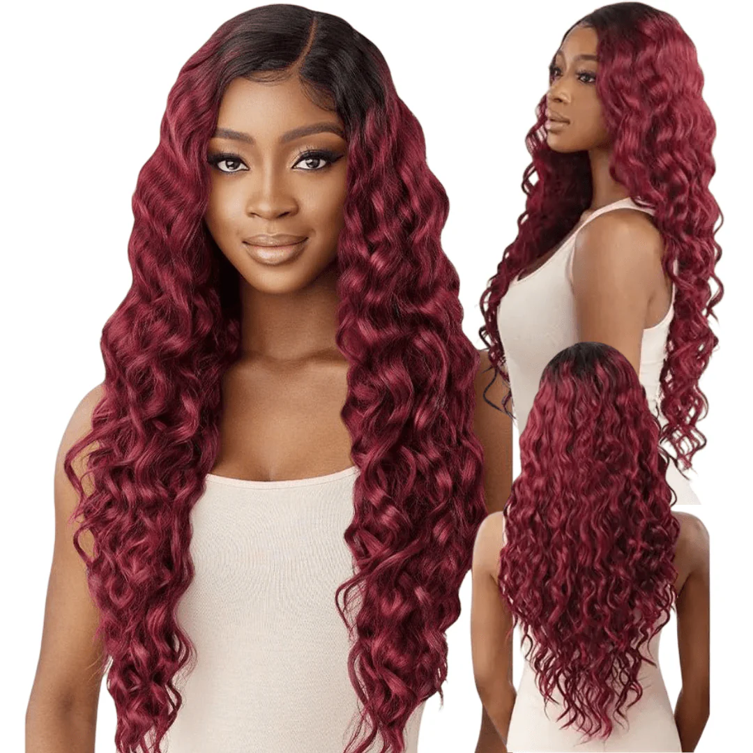 Outre Sleeklay HD Synthetic Lace Front Wig - Shalini
