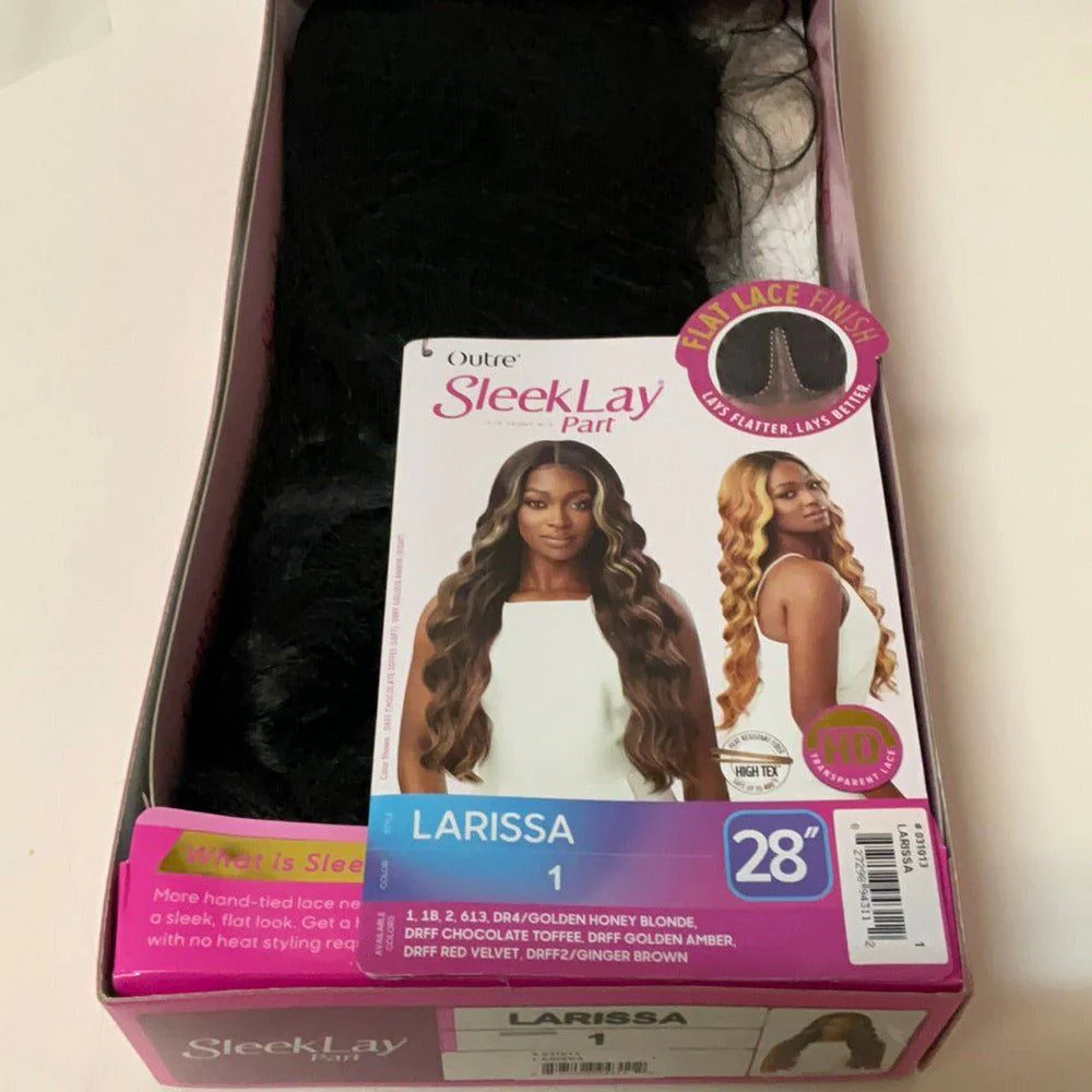 Outre Sleeklay Part Deep-C Synthetic HD Lace Front Wig - Larissa - Image 13
