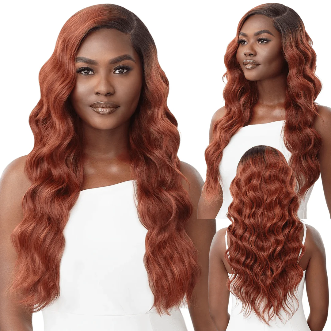 Outre Sleeklay Part Deep-C Synthetic Lacefront Wig - Osianna
