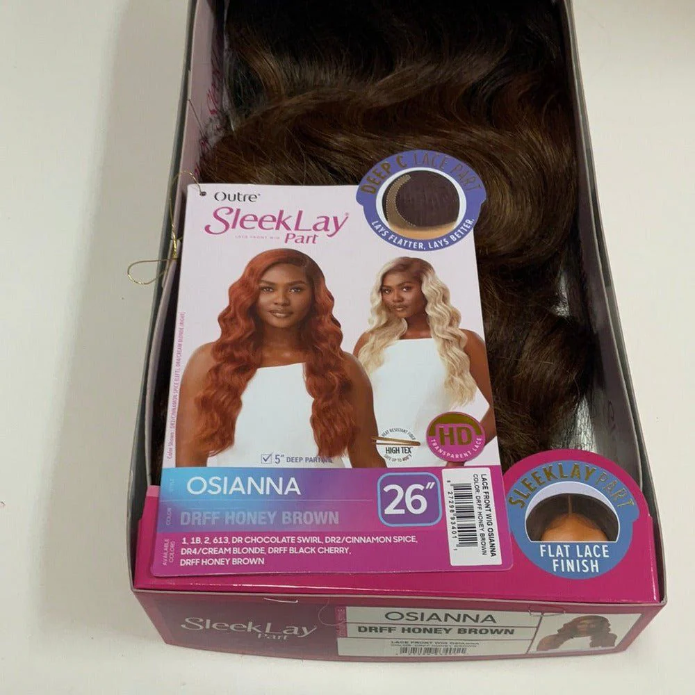 Outre Sleeklay Part Deep-C Synthetic Lacefront Wig - Osianna - Image 10