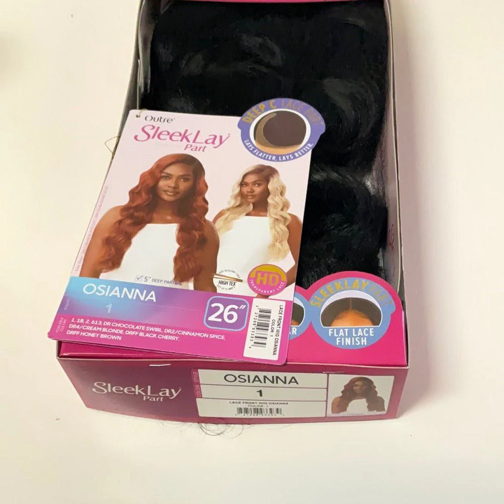 Outre Sleeklay Part Deep-C Synthetic Lacefront Wig - Osianna - Image 13