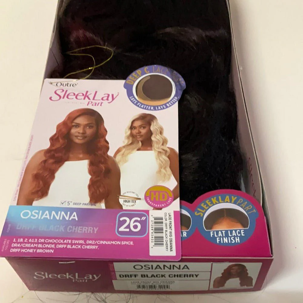 Outre Sleeklay Part Deep-C Synthetic Lacefront Wig - Osianna - Image 14