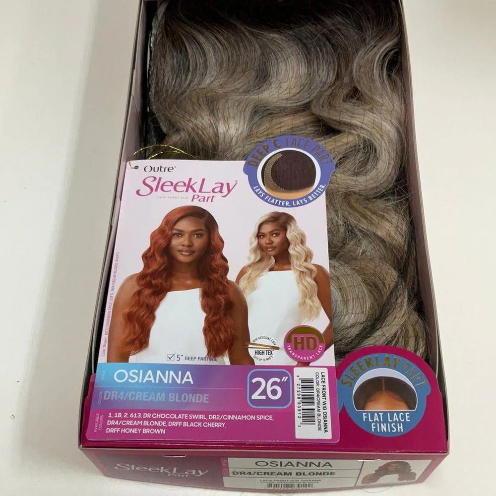 Outre Sleeklay Part Deep-C Synthetic Lacefront Wig - Osianna - Image 6