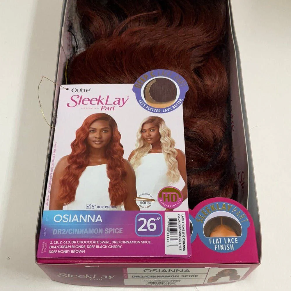 Outre Sleeklay Part Deep-C Synthetic Lacefront Wig - Osianna - Image 7