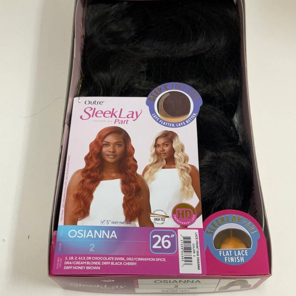 Outre Sleeklay Part Deep-C Synthetic Lacefront Wig - Osianna - Image 8