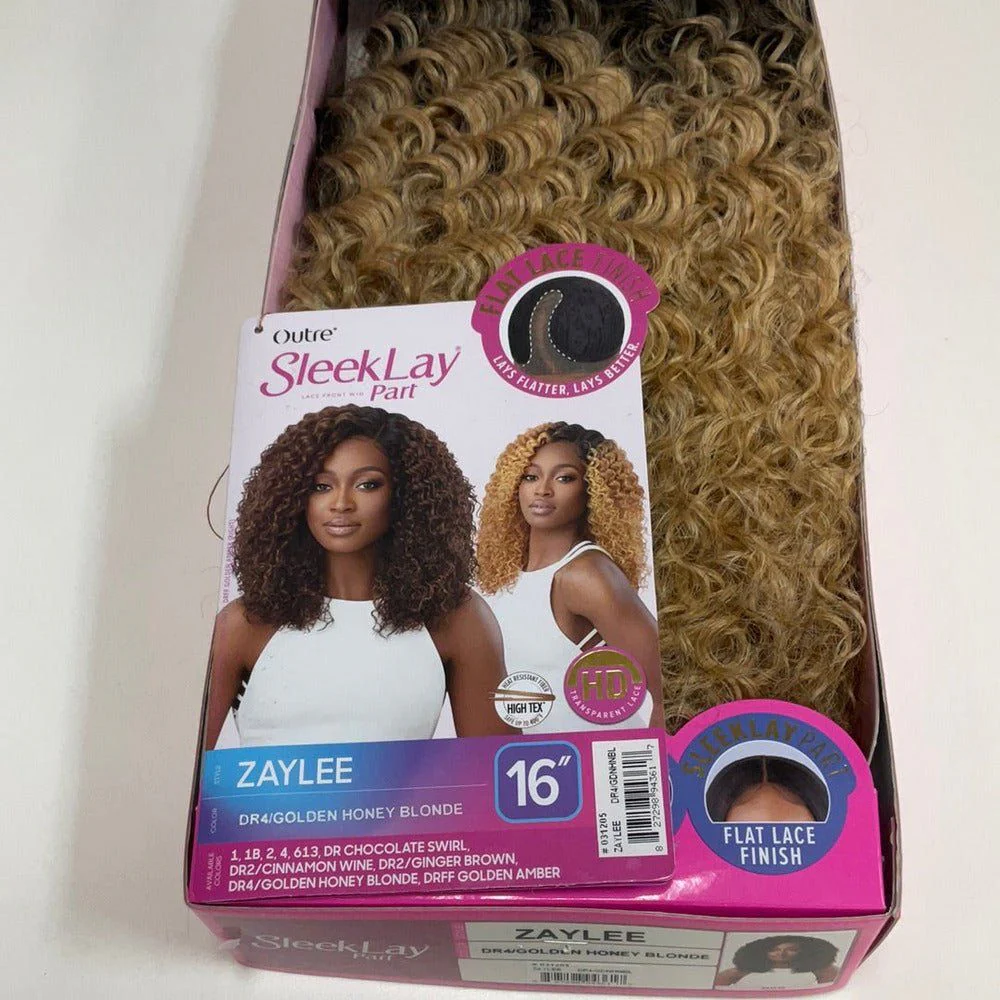 Outre Sleeklay Part HD Synthetic Lace Front Wig - Zaylee - Image 6