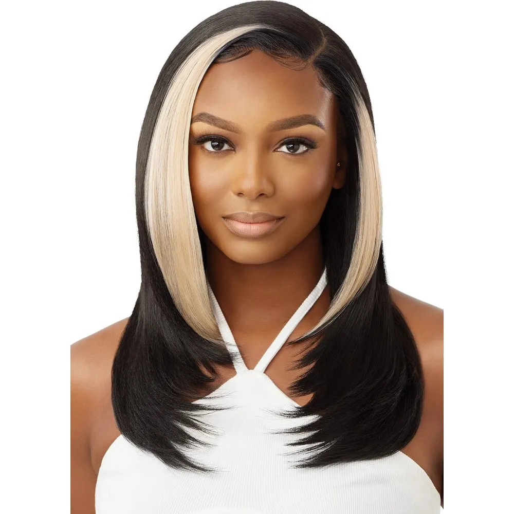 Outre Sleeklay Part Synthetic C-Part Wig - Etina - Image 5