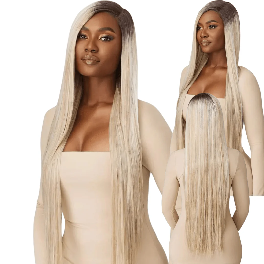 Outre Sleeklay Part Synthetic C-Part Wig - Korai