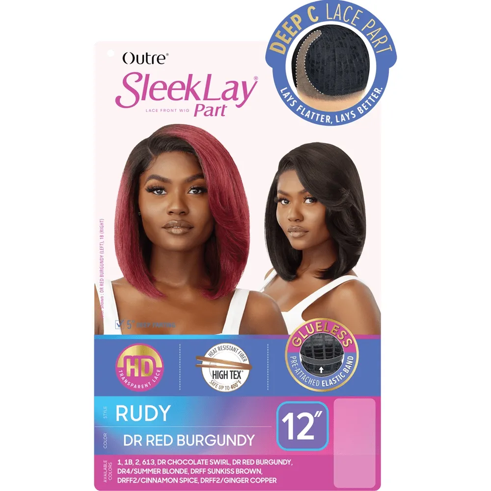 Outre Sleeklay Part Synthetic C-Part Wig - Rudy - Image 6