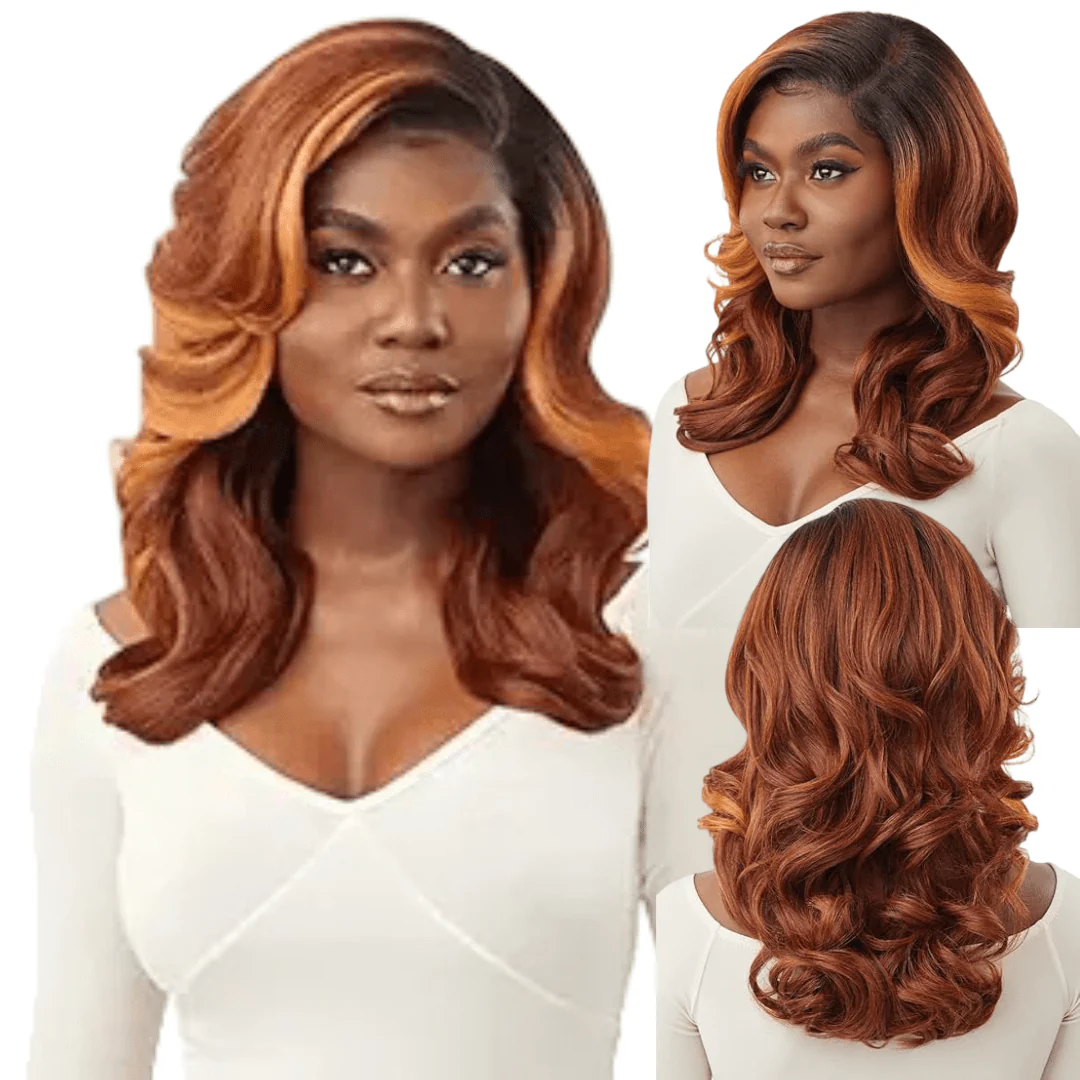 Outre SleekLay Part Synthetic Deep C Lace Wig - Antalia