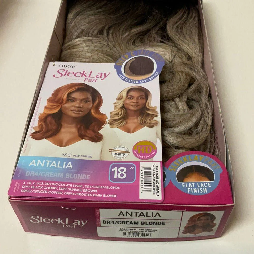 Outre SleekLay Part Synthetic Deep C Lace Wig - Antalia - Image 10