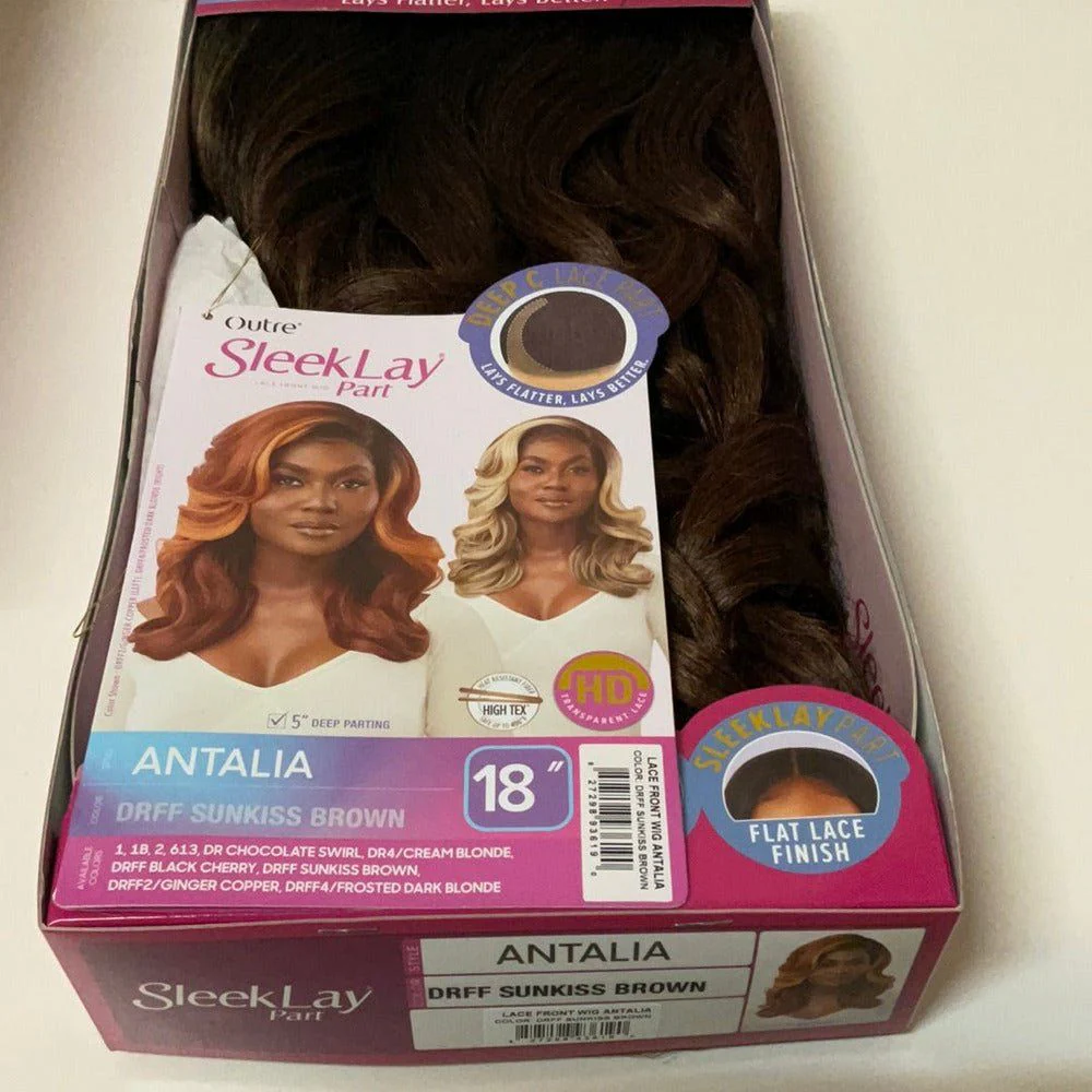 Outre SleekLay Part Synthetic Deep C Lace Wig - Antalia - Image 11