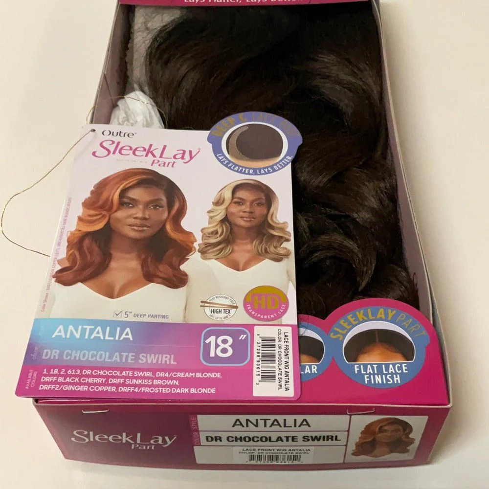 Outre SleekLay Part Synthetic Deep C Lace Wig - Antalia - Image 13