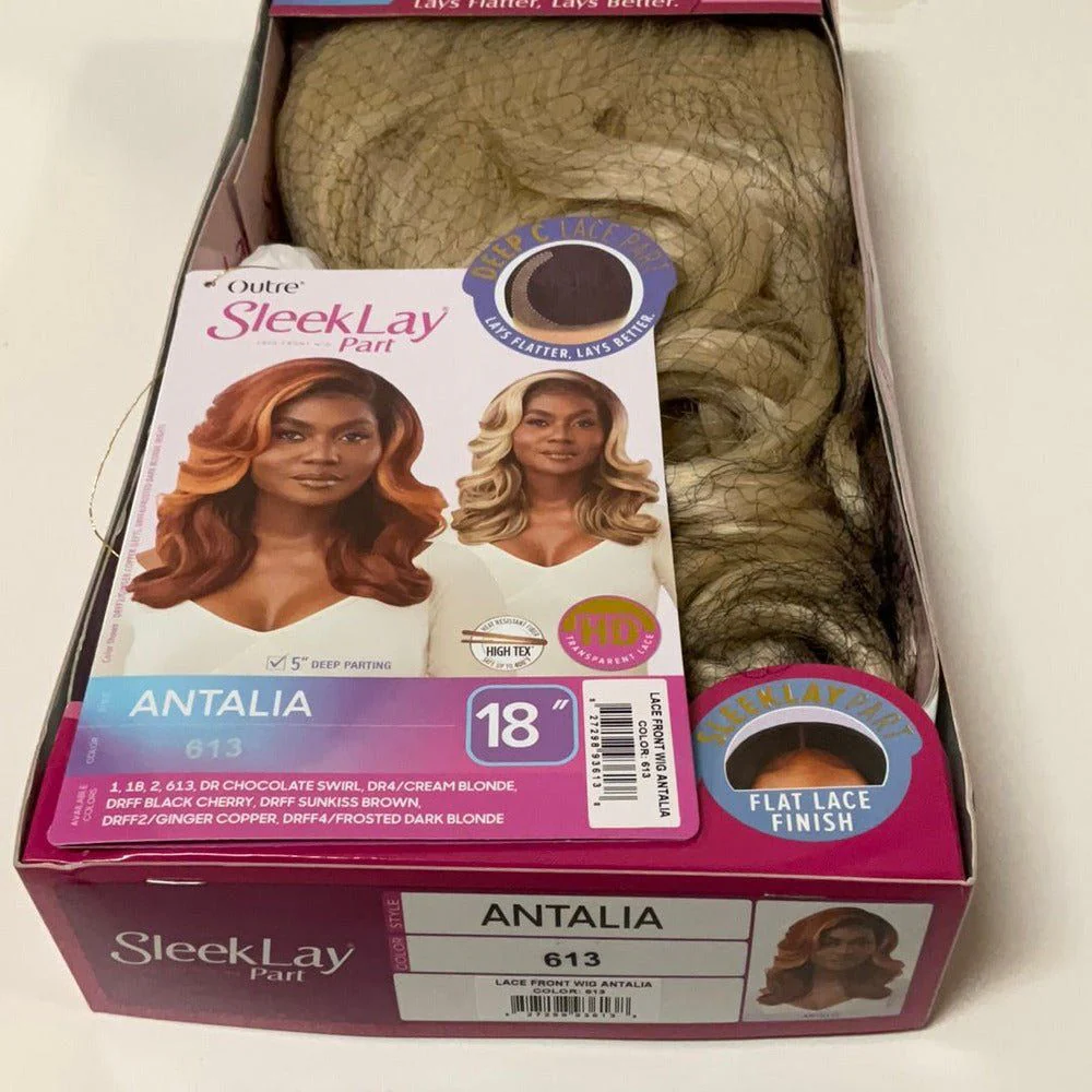 Outre SleekLay Part Synthetic Deep C Lace Wig - Antalia - Image 14