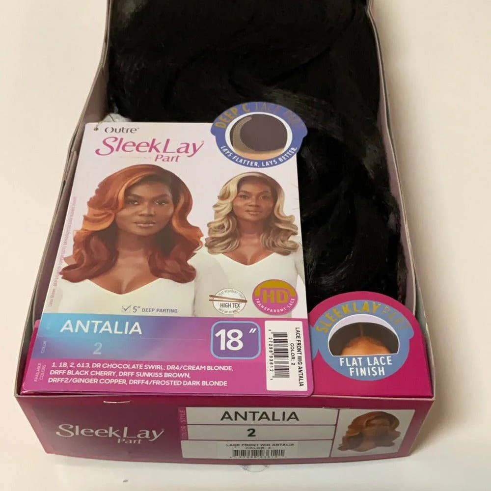 Outre SleekLay Part Synthetic Deep C Lace Wig - Antalia - Image 15