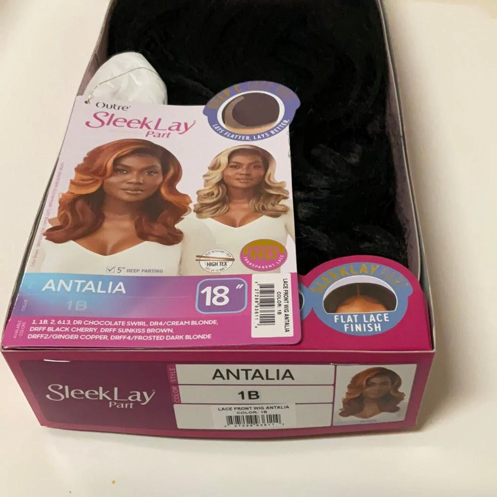 Outre SleekLay Part Synthetic Deep C Lace Wig - Antalia - Image 16