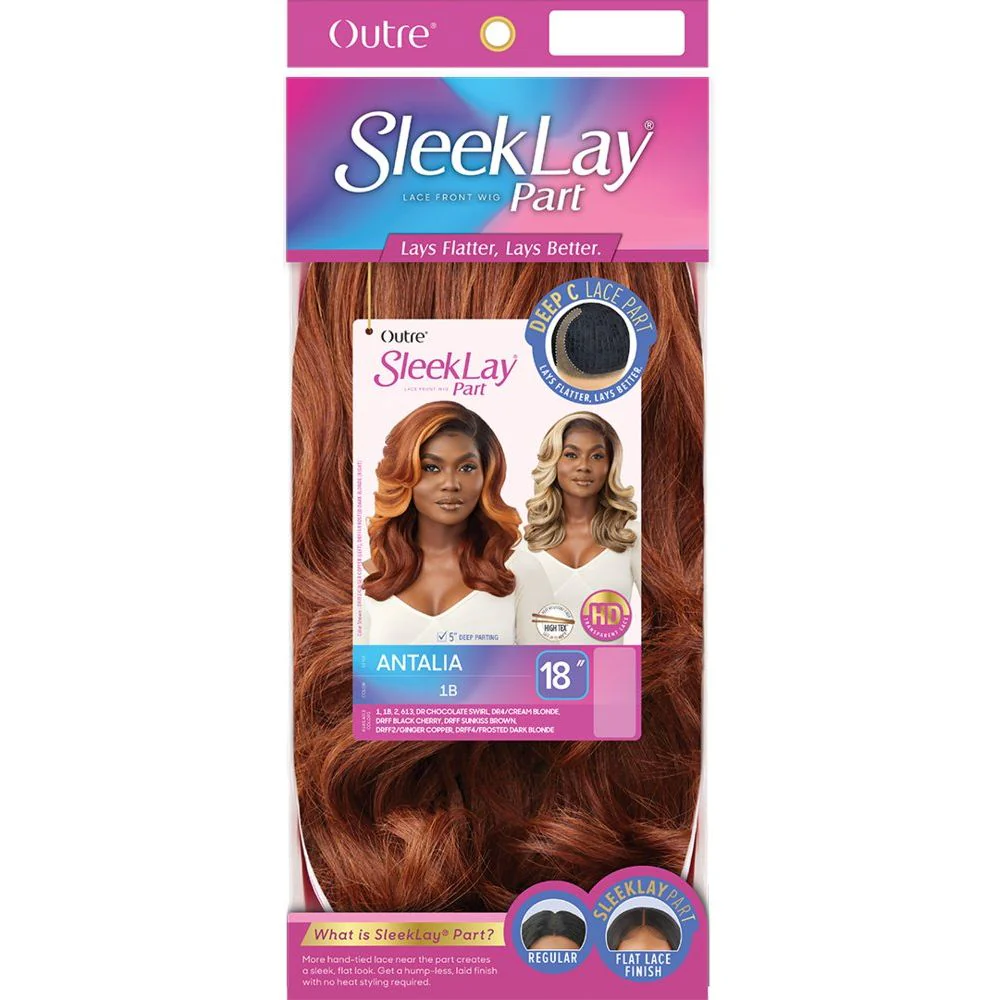 Outre SleekLay Part Synthetic Deep C Lace Wig - Antalia - Image 7