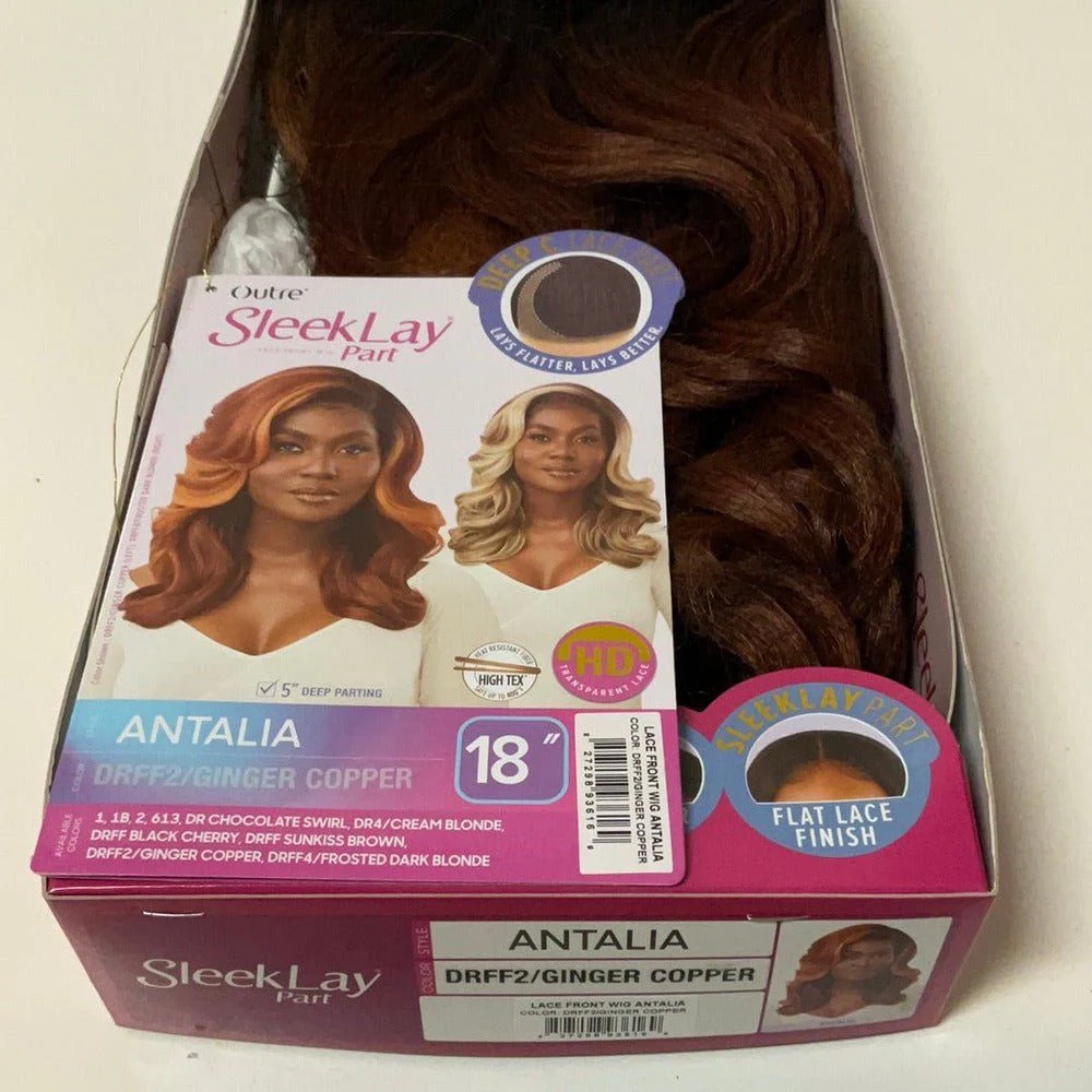 Outre SleekLay Part Synthetic Deep C Lace Wig - Antalia - Image 8