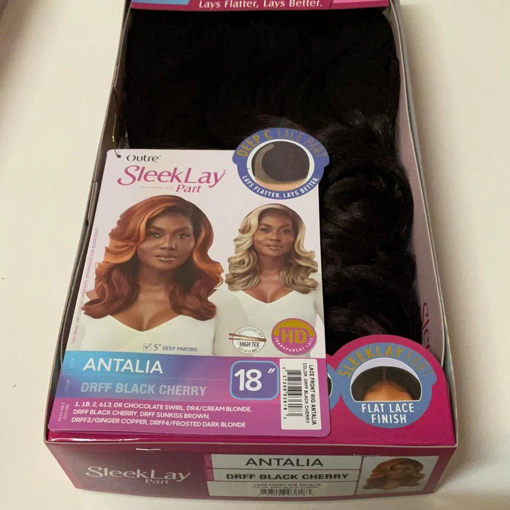 Outre SleekLay Part Synthetic Deep C Lace Wig - Antalia - Image 9
