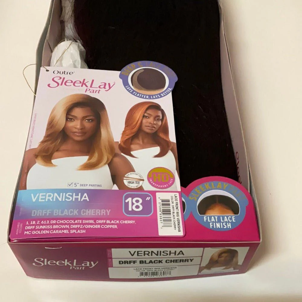 Outre SleekLay Part Synthetic Deep C Lace Wig - Vernisha - Image 13