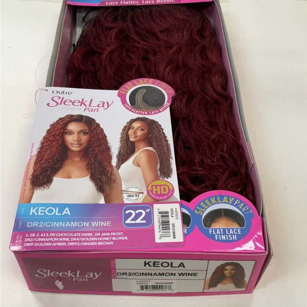 Outre Sleeklay Part Synthetic L-Part Wig - Keola - Image 10