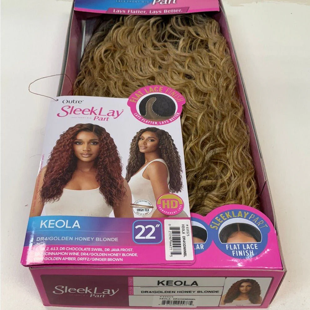 Outre Sleeklay Part Synthetic L-Part Wig - Keola - Image 12