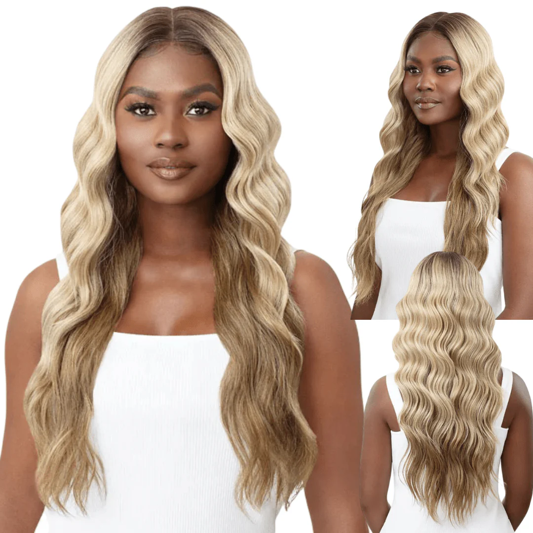 Outre Sleeklay Part Synthetic Lace Front Wig - Joanna