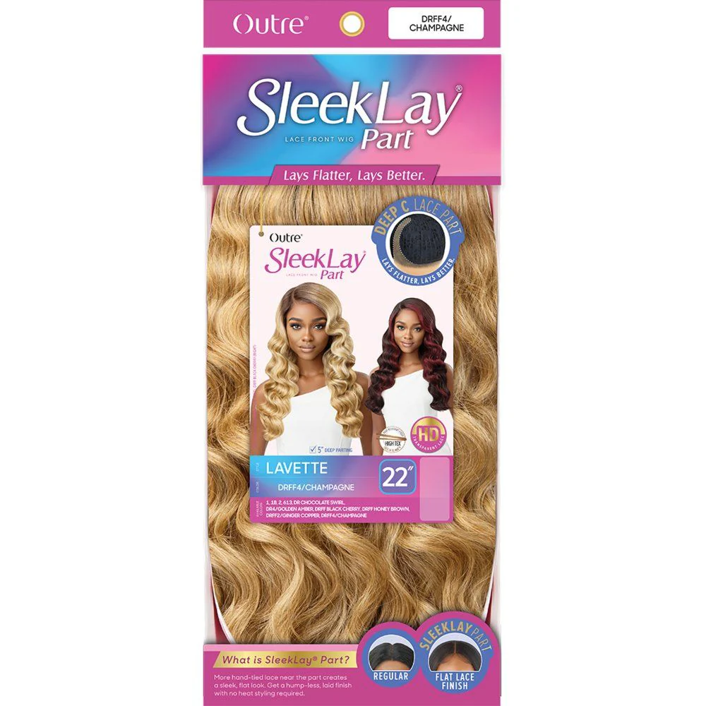 Outre SleekLay Part Synthetic Lace Front Wig - Lavette - Image 6