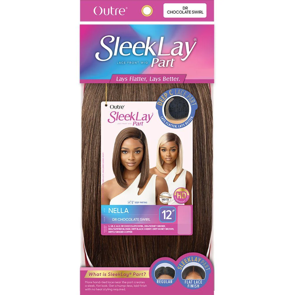 Outre SleekLay Part Synthetic Lace Front Wig - Nella - Image 6