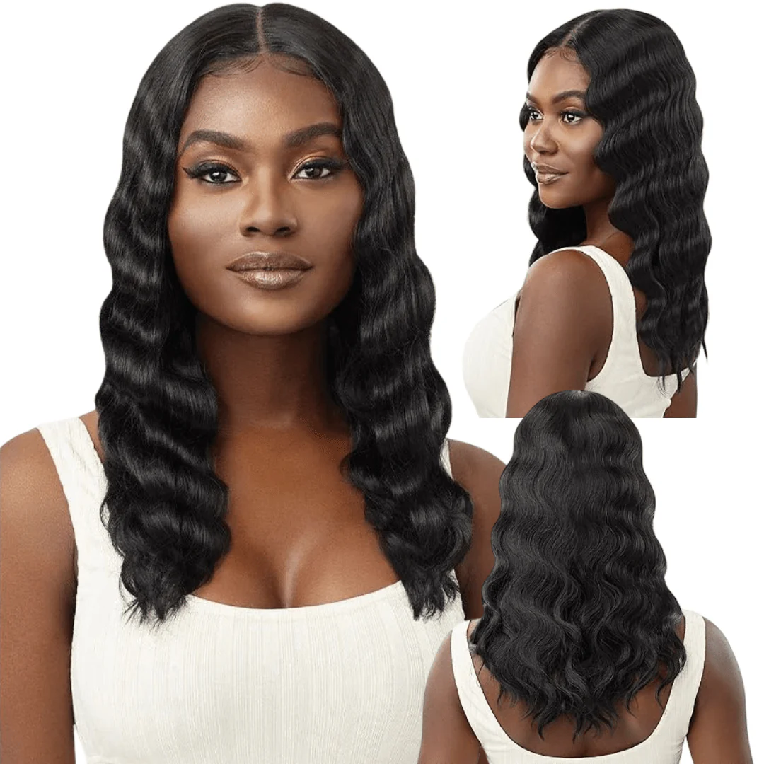 Outre SleekLay Synthetic HD Lace Front Part Wig - Apolia