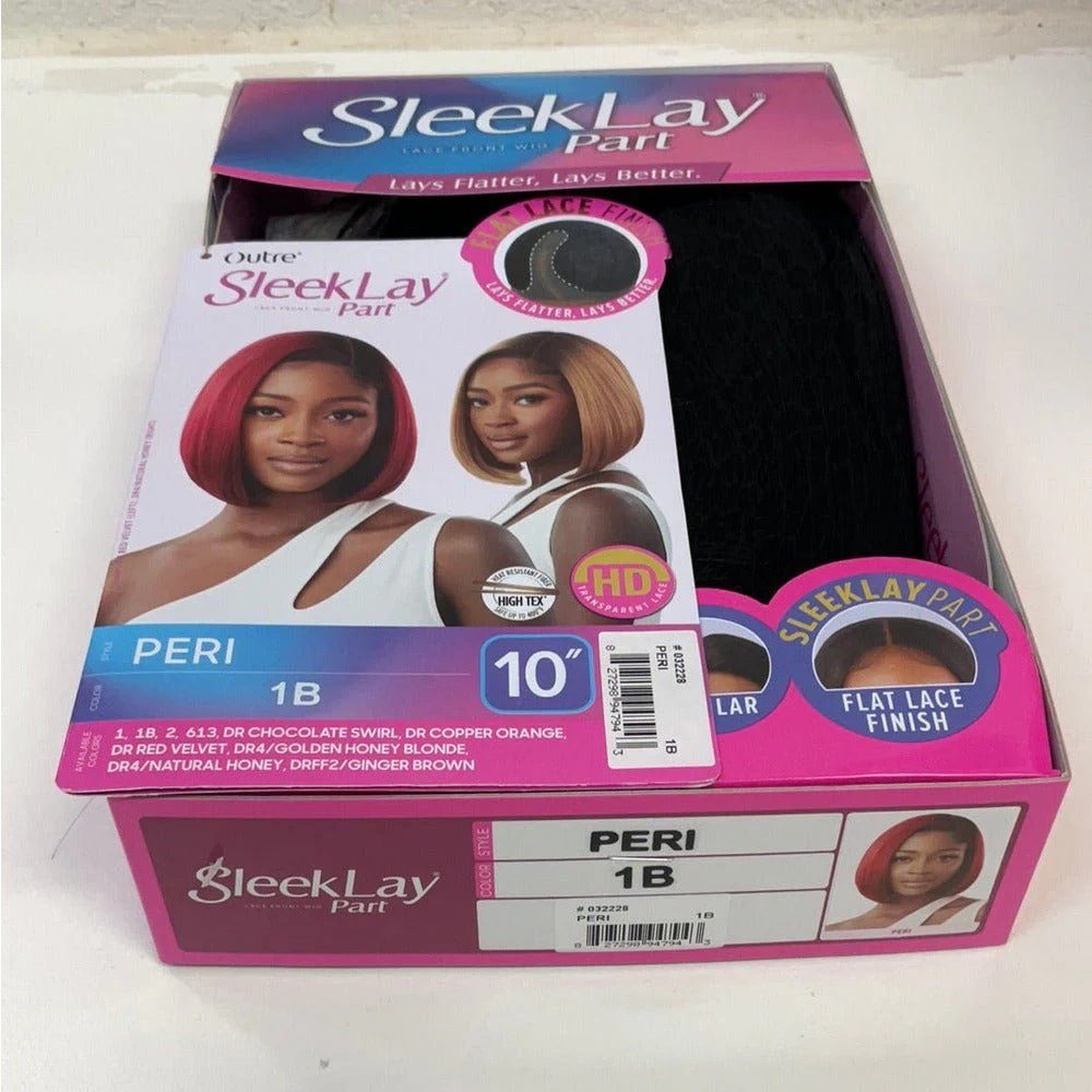 Outre SleekLay Synthetic HD Lace Front Wig - Peri - Image 12