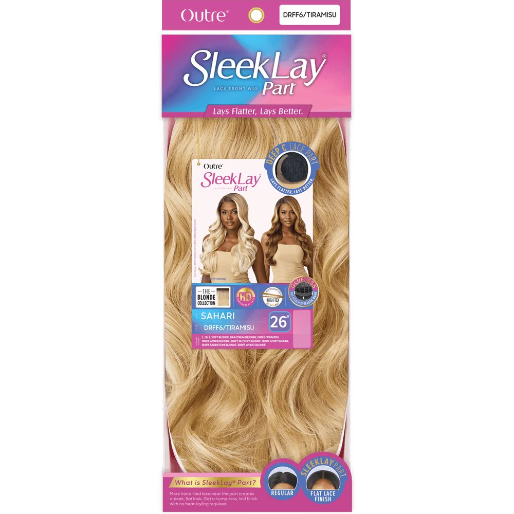 Outre SleekLay Synthetic HD Lace Part Wig - Sahari - Image 7