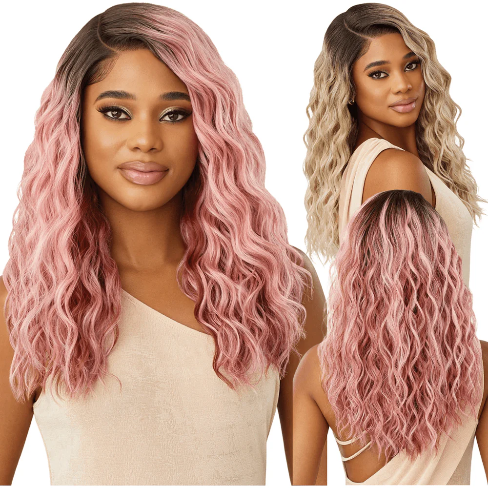 Outre Melted Hairline Synthetic HD Lace Front Wig - Caress
