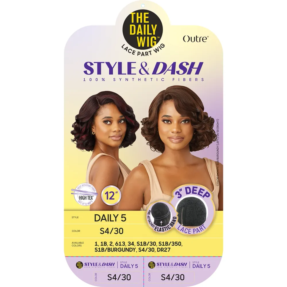 Outre The Daily Wig Synthetic Wig - Daily 5 - Image 6