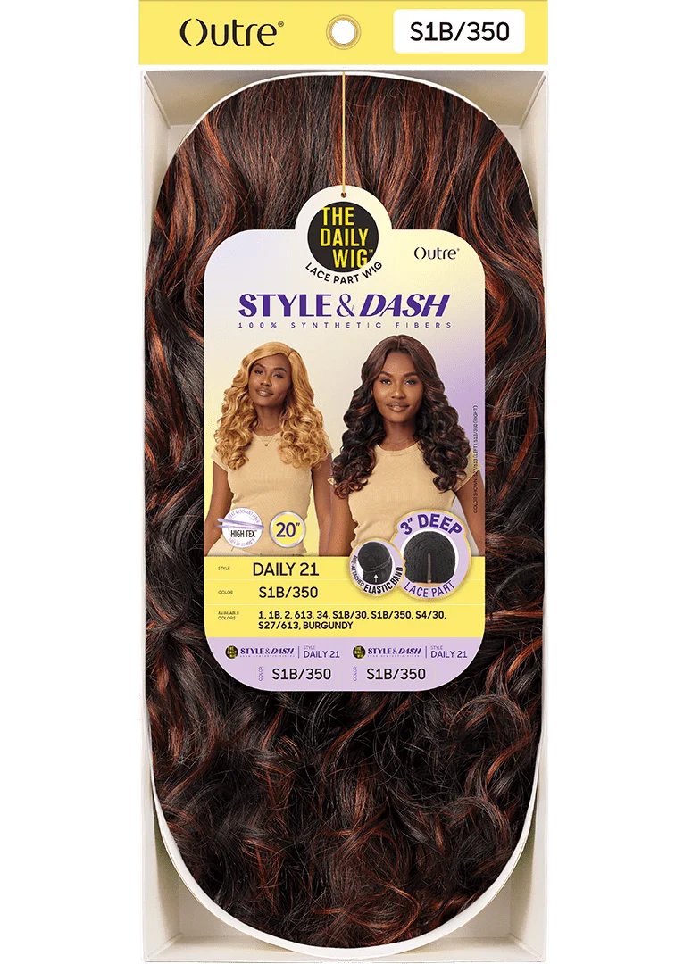 Outre The Daily Wig Synthetic Lace Part Wig - Daily 21 - Image 6