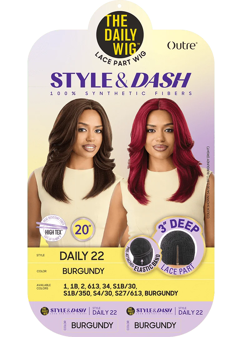 Outre The Daily Wig Synthetic Lace Part Wig - Daily 22 - Image 7