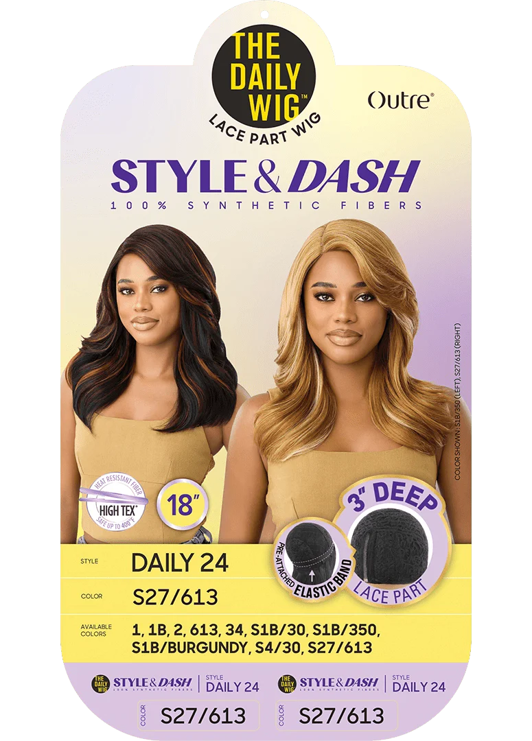 Outre The Daily Wig Synthetic Lace Part Wig โ Daily 24 - Image 6