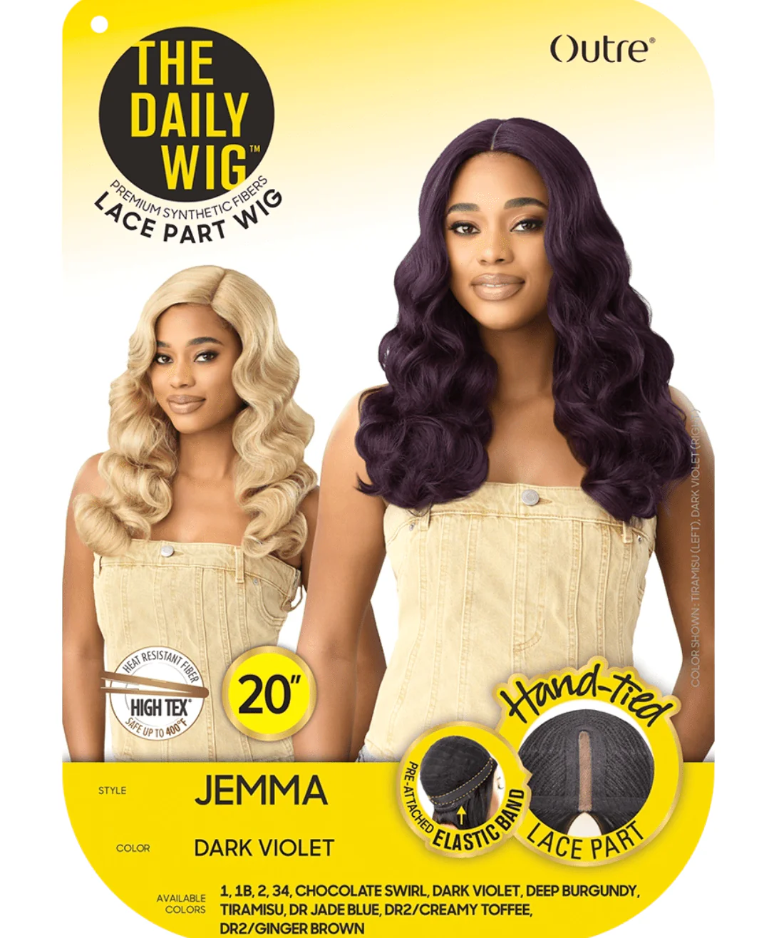 Outre The Daily Wig Synthetic Lace Part Wig - Jemma - Image 6